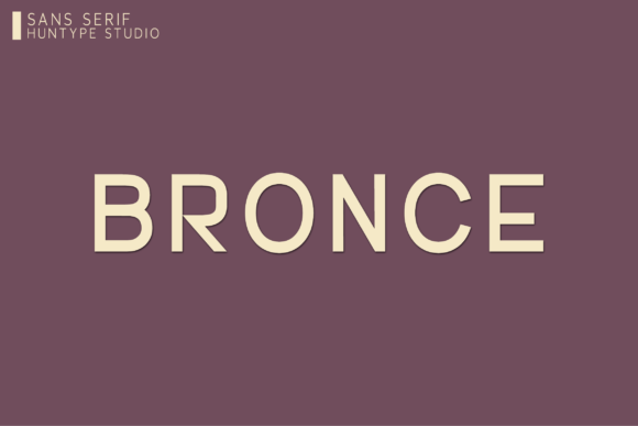 Bronce: A Versatile Sans Serif Font for Modern Editorial Design