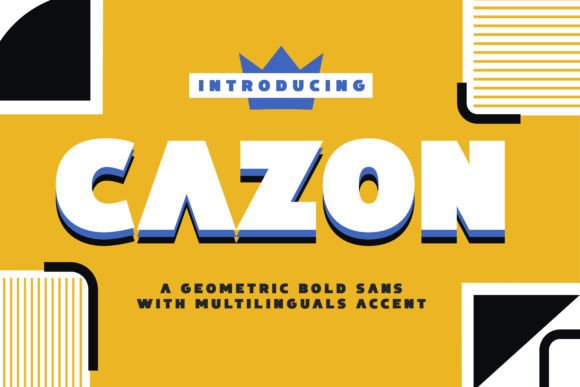 Cazon: A Modern Sans Serif Font for Editorial Design and Digital Publishing