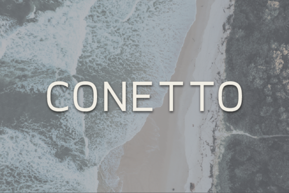 Conetto: A Modern Sans Serif Font for Elegant Editorial Design