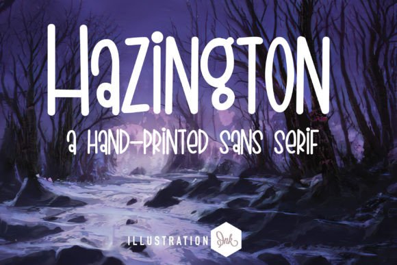 Hazington: A Youthful Sans Serif Font for Creative Branding