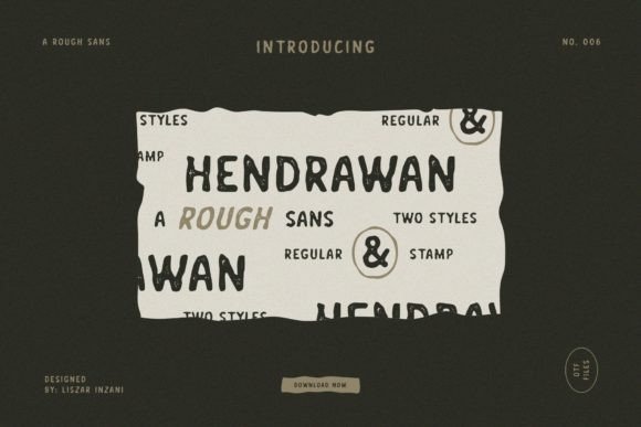 How Hendrawan Font Transformed My Café’s Branding with Vintage Charm