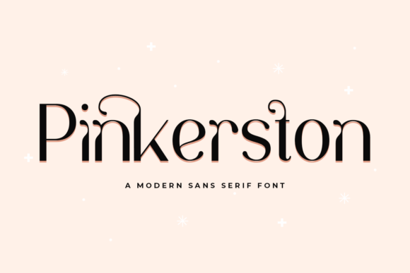 How Pinkerston Elevates Editorial Design with Luxurious Sans Serif Elegance