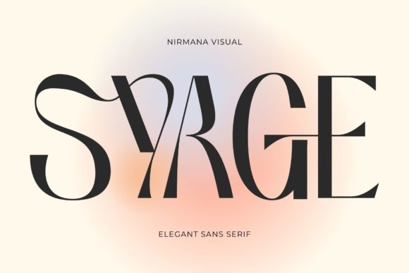 How Syage Elevates Modern Editorial Design with Soft Curves and Readability