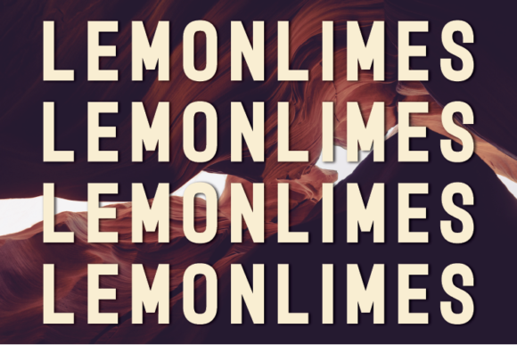 Lemonlimes: A Modern Sans Serif Font for Makers and Creative Sellers