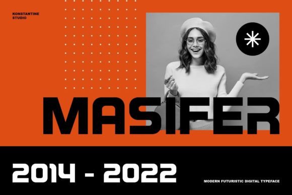 Masifer: A Futuristic Sans Serif Font for Dynamic Editorial Design