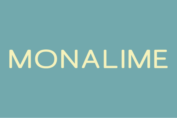 Monalime: A Modern Sans Serif Font for Elegant Editorial Design