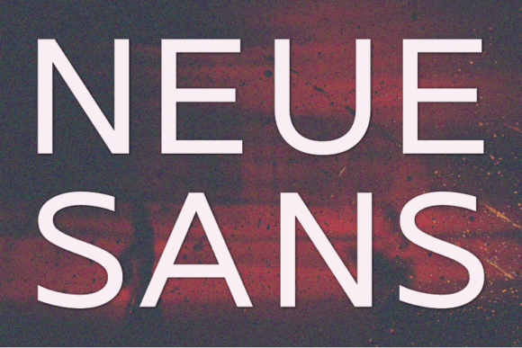 Neue Sans: A Modern Sans Serif Font for Digital Branding and Web Design