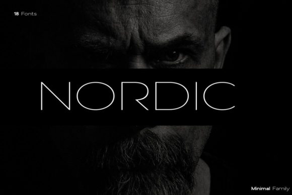 Nordic: A Slim Sans Serif Font for Modern Web Design