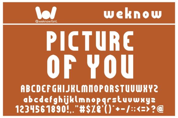 Picture of You: A Stylish Sans Serif Font for Modern Editorial Design