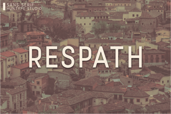 Respath: A Versatile Sans Serif Font for Modern Branding