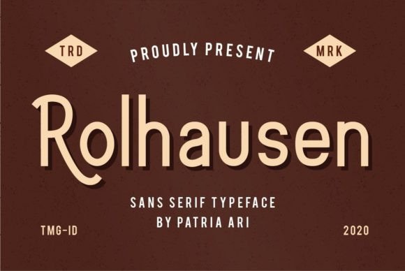 Rolhausen: A Delicate Sans Serif Font for Elegant Branding