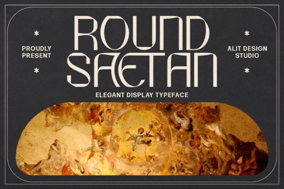 Round Saetan: A Modern Sans Serif Font for Elegant Branding
