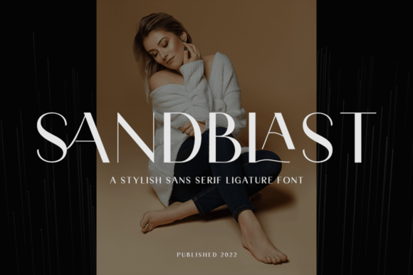 Sandblast: A Refined Sans Serif Font for Editorial and Creative Design
