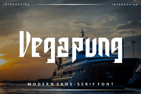 Vegapung: A Modern Sans Serif Font for Business Branding