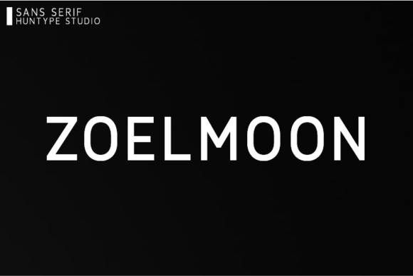 Zoelmoon: A Clean Sans Serif Font for Modern Marketing Typography
